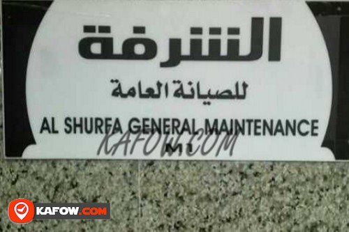 Al Shurfa General Maintenance