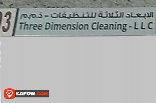 Three Dimension Cleaning LLC