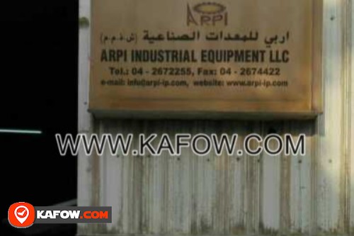 ARPI INDUSTRIAL EQUIPMENT LLC