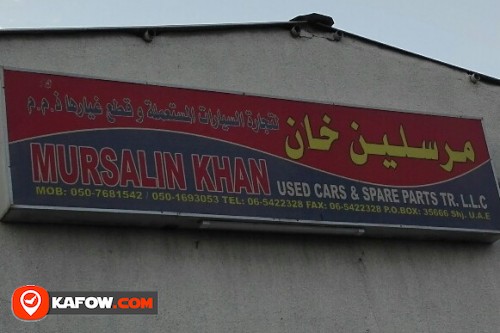 MURSALIN KHAN USED CAR'S & SPARE PARTS TRADING LLC