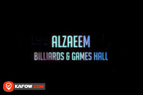 Alzaeem Billiards And Games Hall