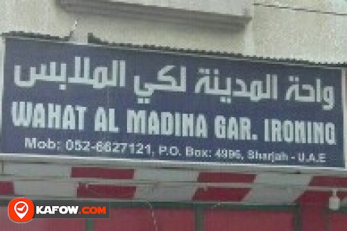 WAHAT AL MADINA GARMENTS IRONING