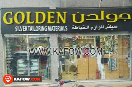 Golden Sliver Tailoring Materials