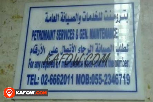 Petromaint Services & Gen.Maintenance