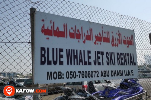 الحيتان الزرقاء جت سكي أبو ظبي تأجير