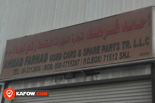 AHMAD FARHAD USED CARS & SPARE PARTS TRADING LLC