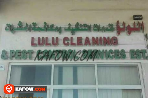 Lulu Cleaning & Pest Control Services Est.