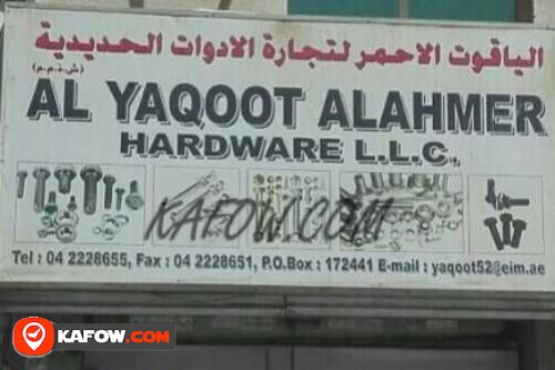 Al Yaqoot Al Ahmer Hardware LLC