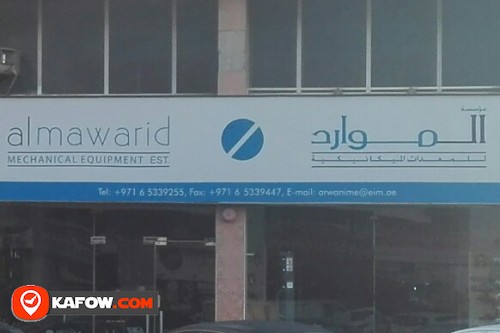 AL MAWARID MECHANICAL EQUIPMENT EST