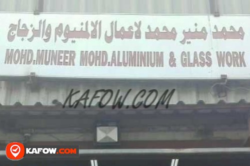 Mohd.muneer Mohd.Aluminium & Glass Work