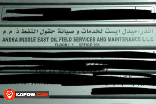 Andra Middle East Oil Field Services And Maintenance LLC