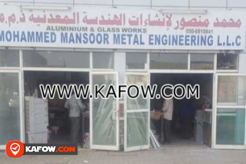 Mohammed Mansoor Metal Engineering L.L.C