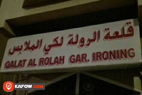 QALAT AL ROLAH GARMENTS IRONING