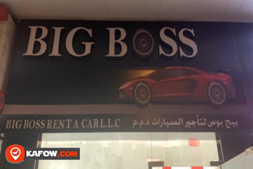 Big Boss Rent a Car