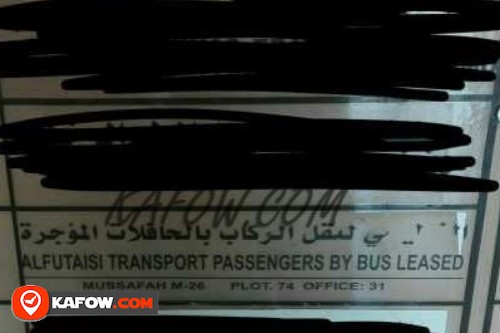 Al Futaisi Transport Passengers By Bus Leased