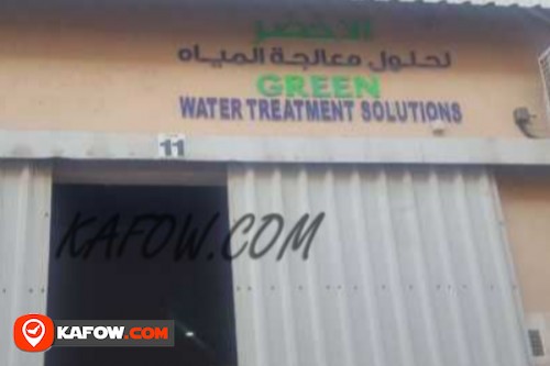 Green Water Treatment Solutions