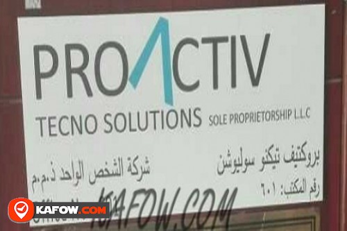 Proactiv Tecno Solutions Sole Proprietorship LLC