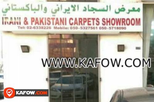 Irani and Pakistani Carpet Show Room