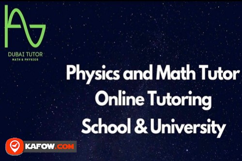 Physics and Math Tutor