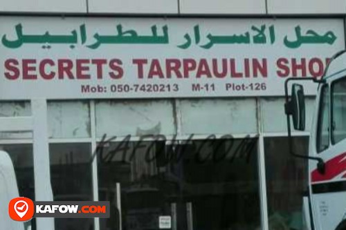 Secrets Tarpaulin Shop