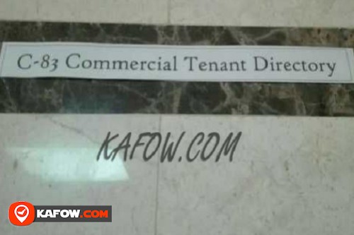 C  83 Commerical Tenant Directory