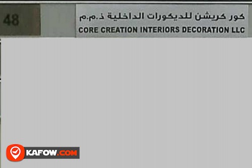 Core Creation Interior Decoration LLC
