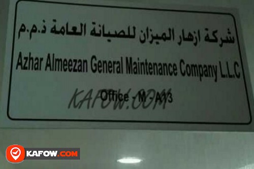 Azhar Al Meezan General Maintenance Company LLC