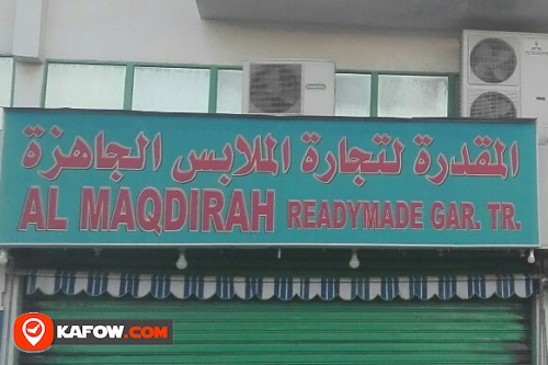 AL MAQDIRAH READYMADE GARMENT TRADING