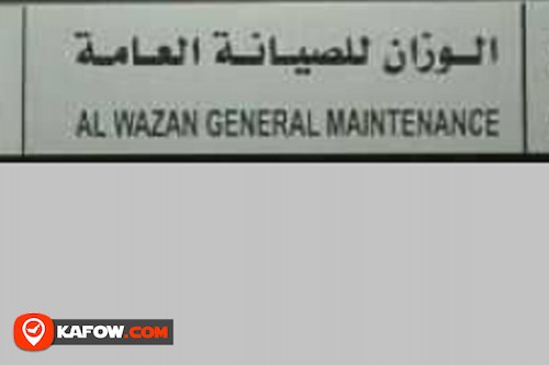 Al Wazan General Maintenance