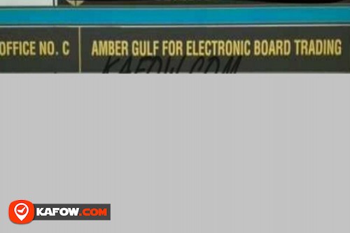 Amber Gulf For Electronic Board Trading