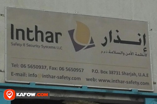 INTHAR SAFETY & SECURITY SYSTEMS LLC