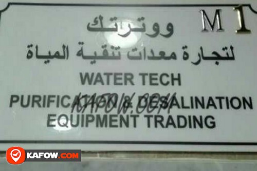 Water Tech Purification & Desalination Equipment Trading