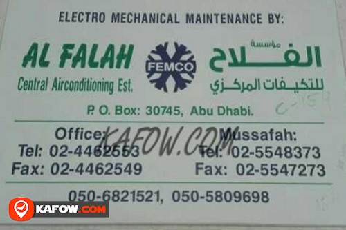 Al Falah Central Airconditioning Est.