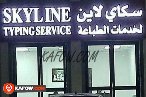 Sky Line Typing Services