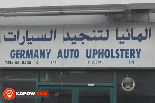 GERMANT AUTO UPHOLSTERY