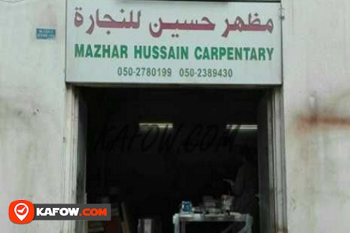 Mazhar Hussain Carpentary