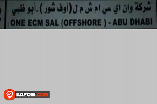 One Ecm Sal ( Offshore )