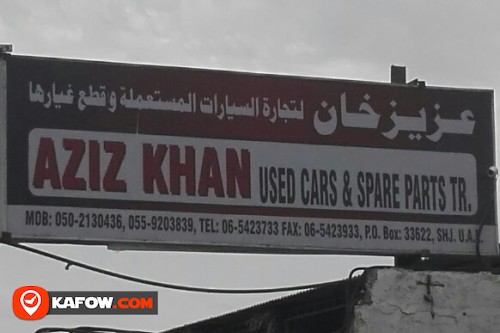 AZIZ KHAN USED CAR'S & SPARE PARTS TRADING