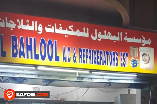 Al Bahlool A/C & Refrigerators Est