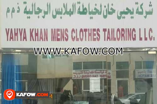 Yahya Khan Mens Clothes Tailoring