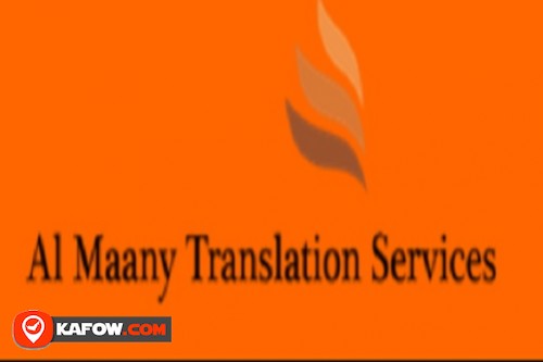 Al Maany Translation Services