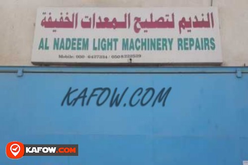 Al Nadeem Light Machinery Repairs