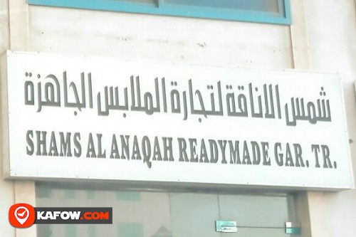 SHAMS AL ANAQAH READYMADE GARMENT TRADING