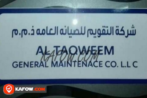 Al Taqweem General Maintenance Co. LLC