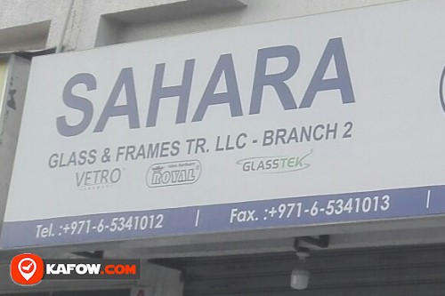 SAHARA GLASS & FRAMES TRADING LLC BRANCH NO 2
