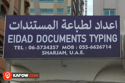 EIDAD DOCUMENTS TYPING