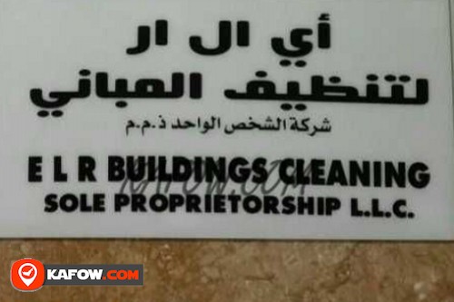 ELR Building Cleaning Sole Proprietorship LLC