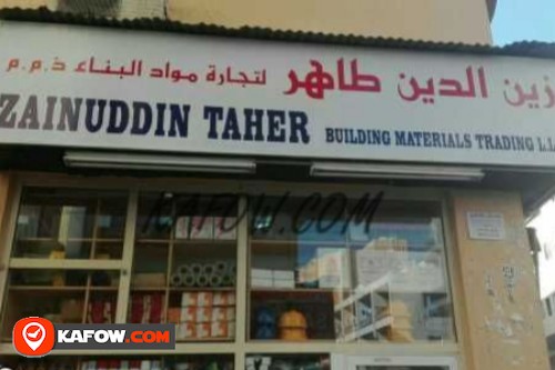Zain Uddin Taher Building Materials Trading LLC