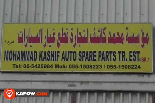 MOHAMMAD KASHIF AUTO SPARE PARTS TRADING EST