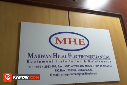 Marwan Hilal Electromechanical